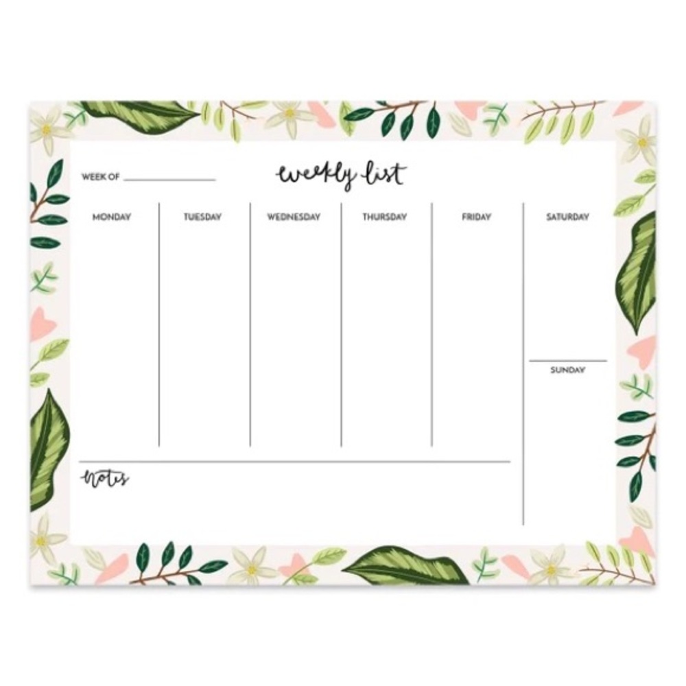 Weekly Planner